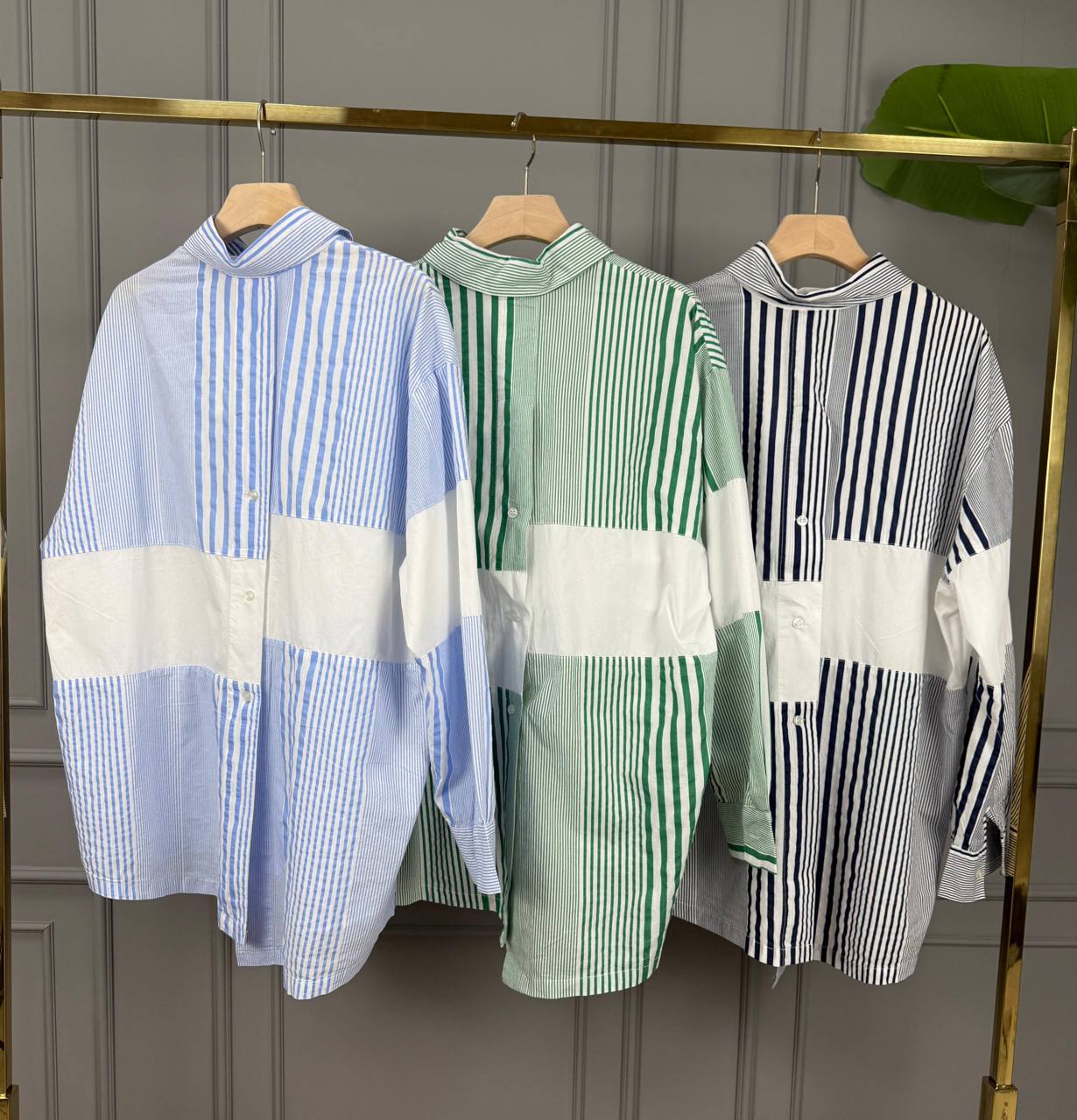 🌟 Рубашки в полоску элегантный дизайн с горизонтальными и вертикальными полосами